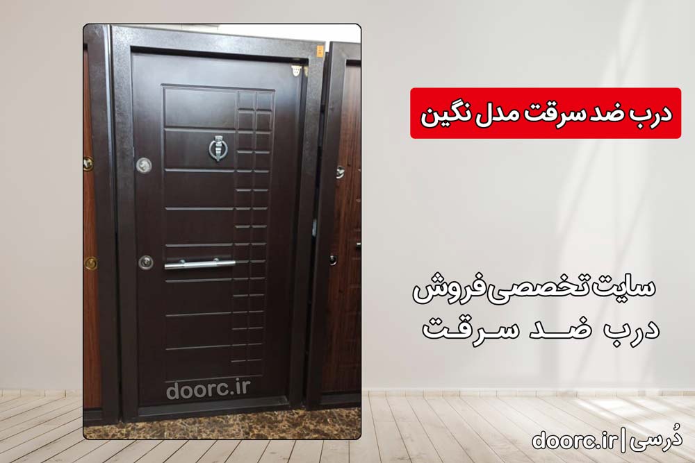 خربد درب ضد سرقت مدل نگین