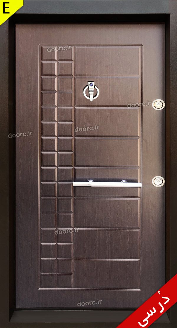 درب اکونومی نگین pvc- ونگه