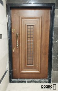 نمونه نصب شده درب ضدسرقت ونوس سفارشی 120 عرض