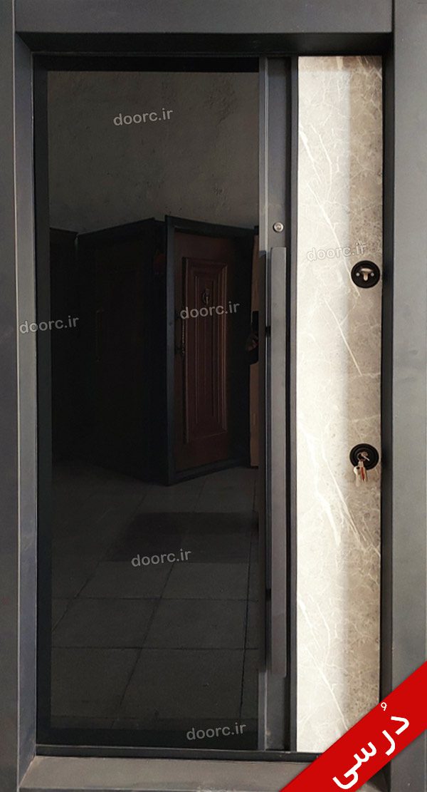 درب ضدسرقت شیشه بتن