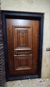 نمونه نصب شده درب ضدسرقت توسط مجموعه دُرسی درب
