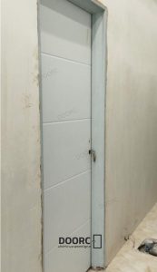 نمونه نصب شده درب داخلی توسط مجموعه دُرسی درب