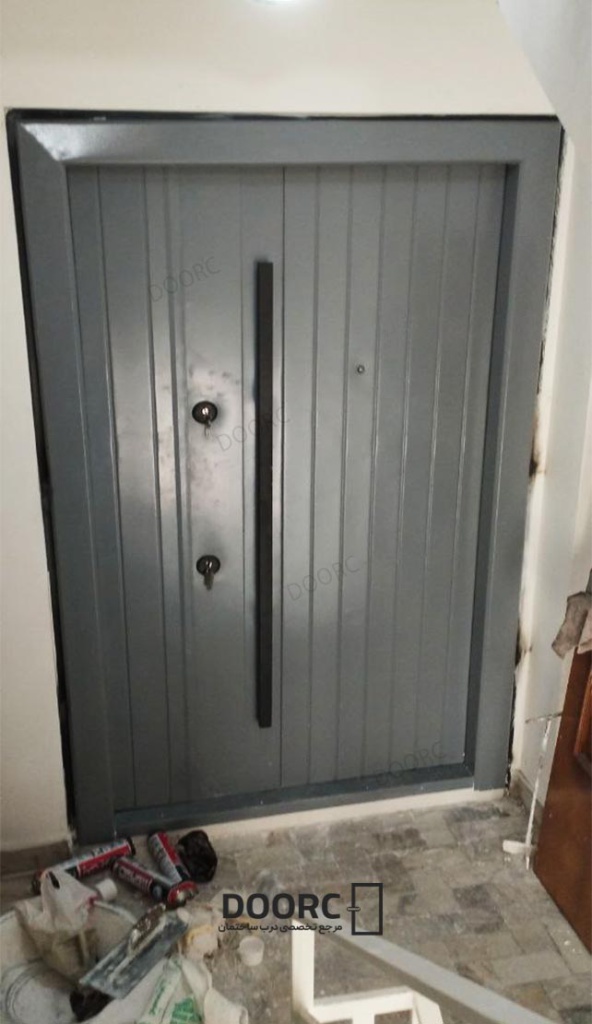 نمونه نصب شده درب ضدسرقت توسط مجموعه دُرسی درب