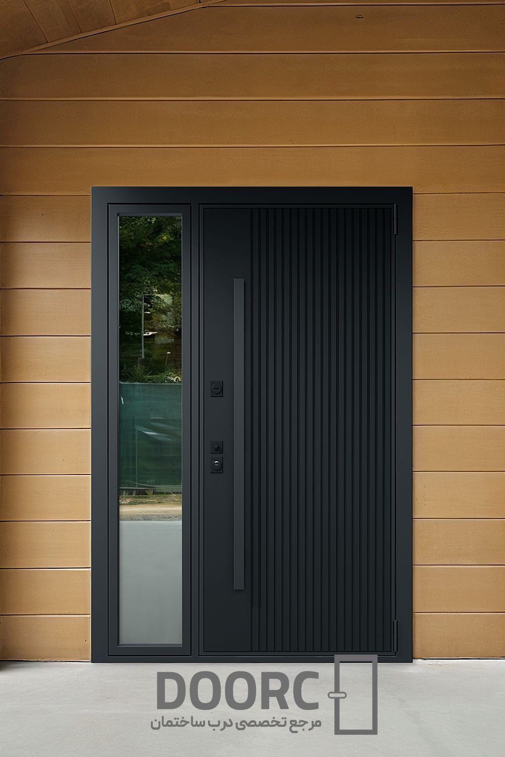 خرید درب ضد سرقت مشکی