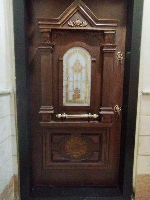 نمونه نصب شده درب تاوریژ توسط مجموعه دُرسی درب
